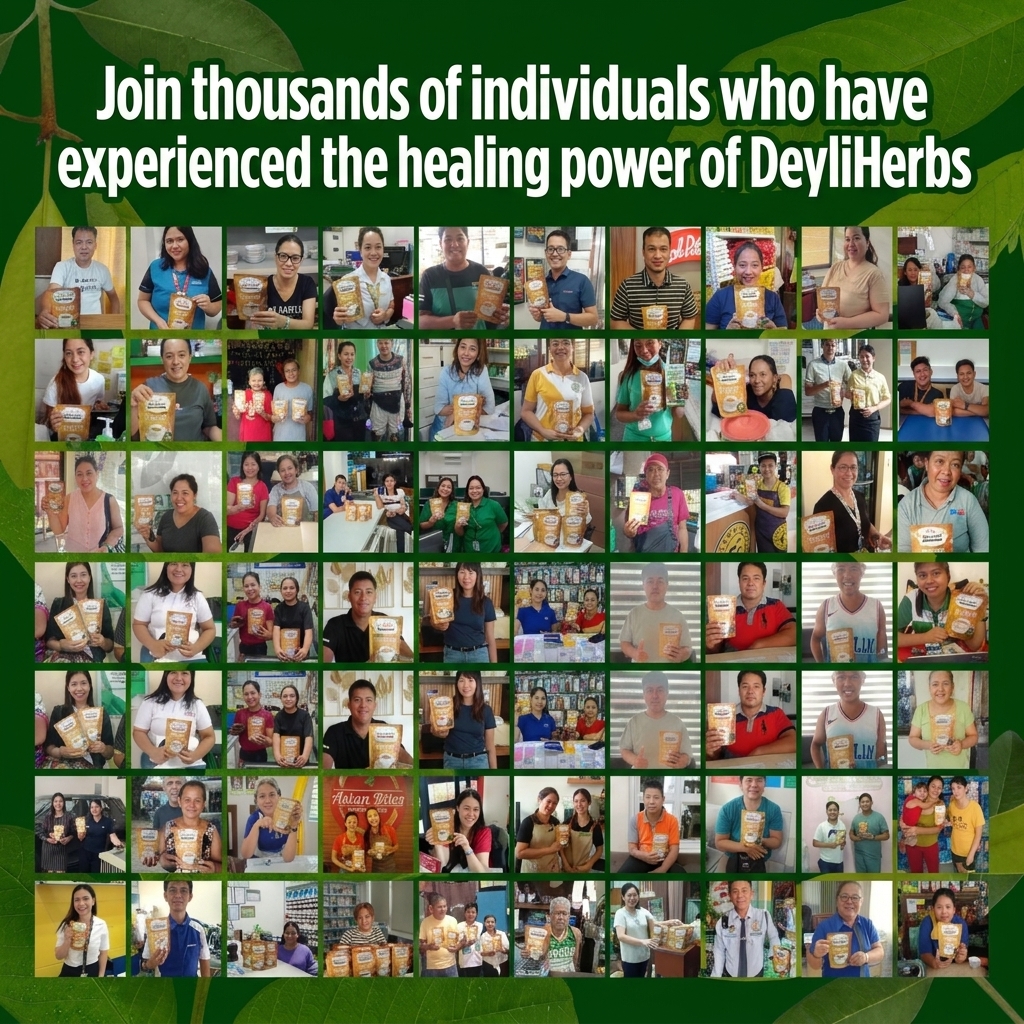A wall of thousands of DeyliHerbs customers sharing their experience